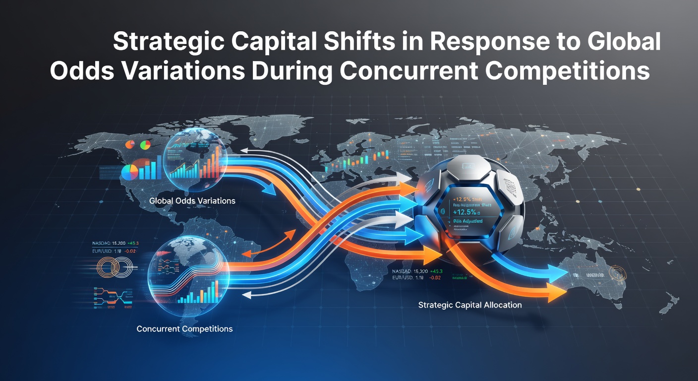 Strategic capital allocation across global betting markets during overlapping sports events in June 2026
