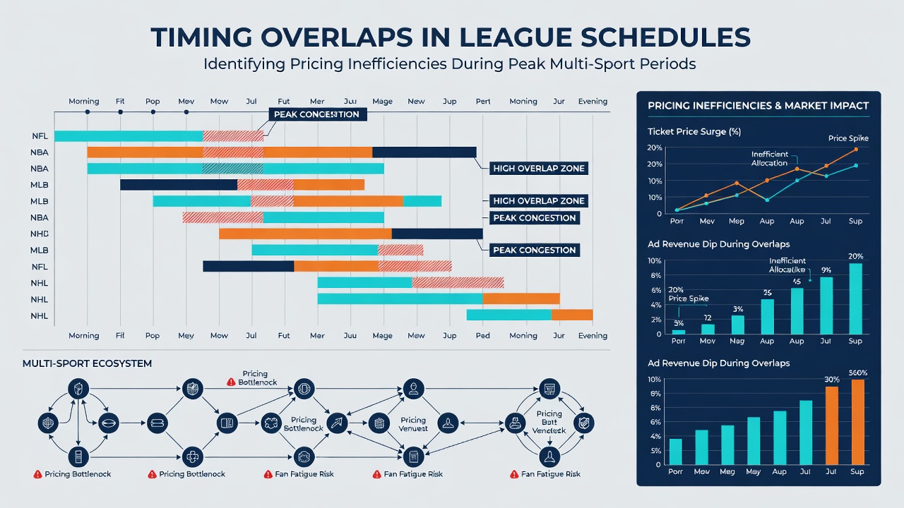 Betting terminal screen displaying live odds across multiple sports during an overlap period